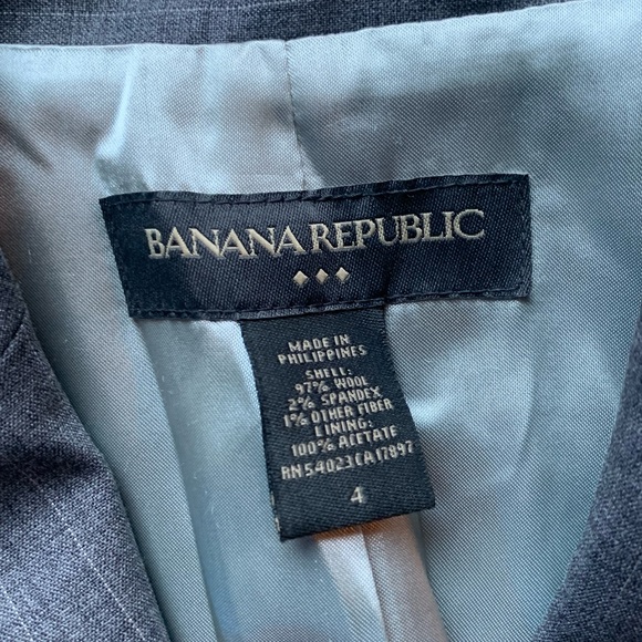 Banana Republic Suit Blazer Jacket - Picture 3 of 4
